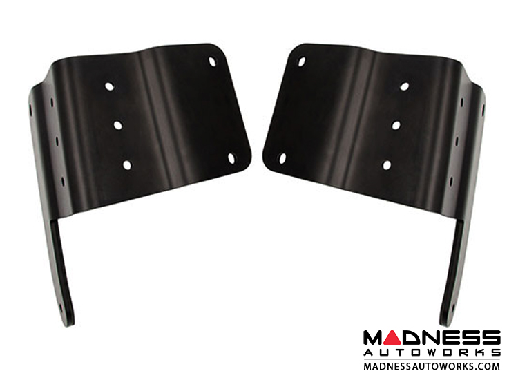 Jeep Wrangler JL Hood Mount Bracket - Powder-Coated